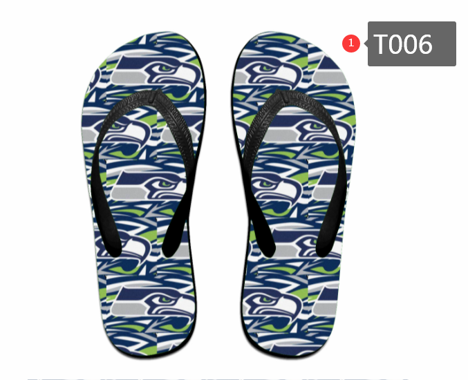 All Sizes Seattle Seahawks Flip Flops T006(Pls check description for details)